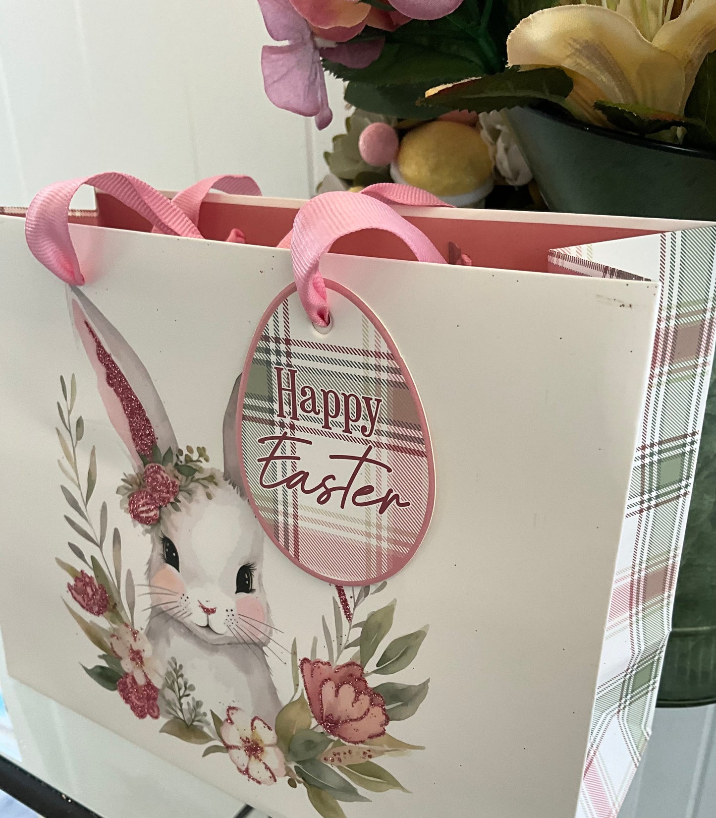 Pink Easter Gift Bag