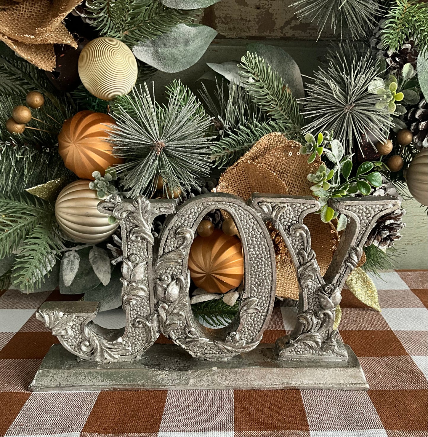 Joy Christmas Sign