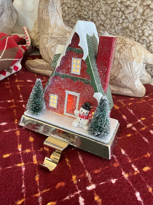 Chalet Stocking Hanger