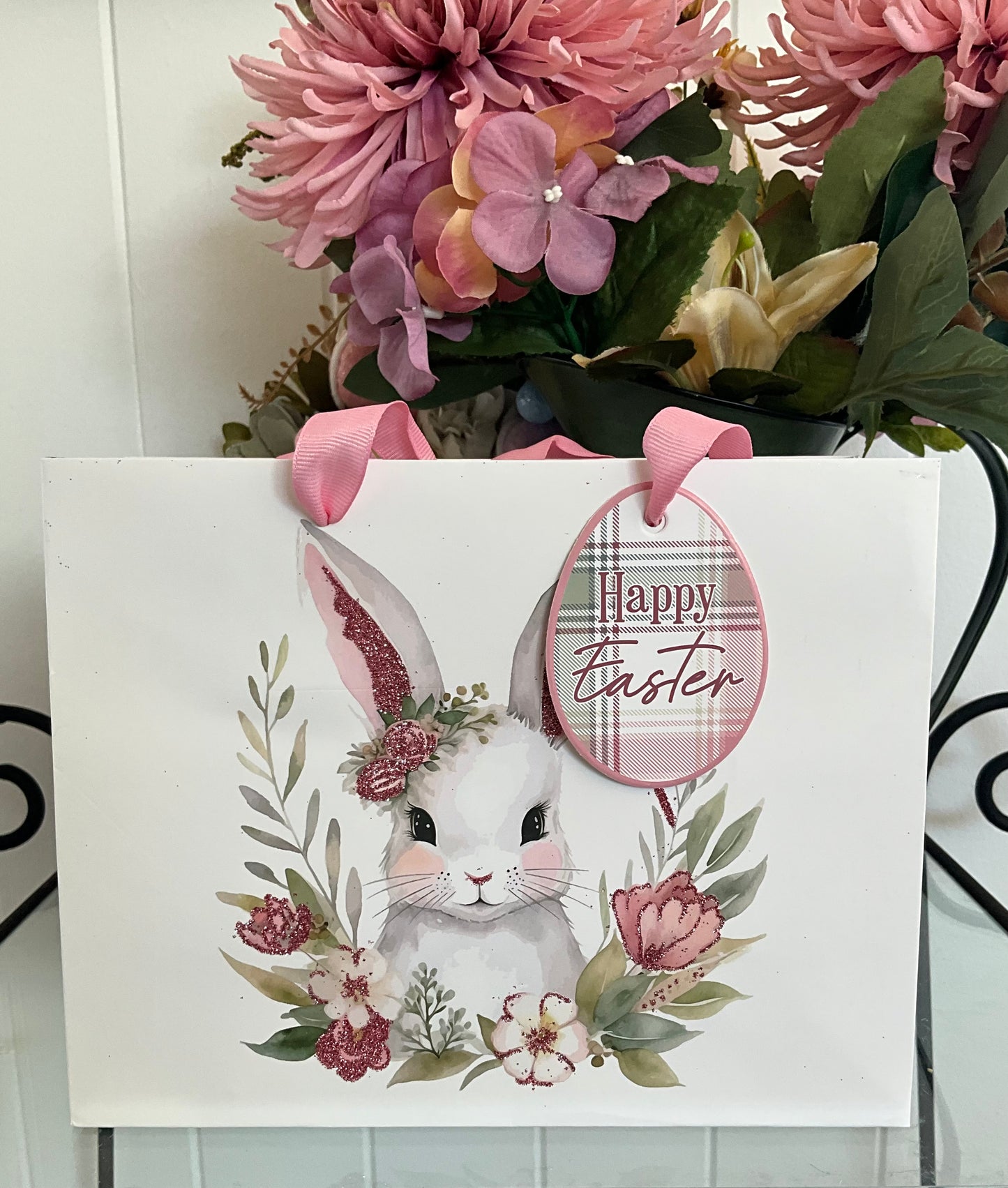 Pink Easter Gift Bag