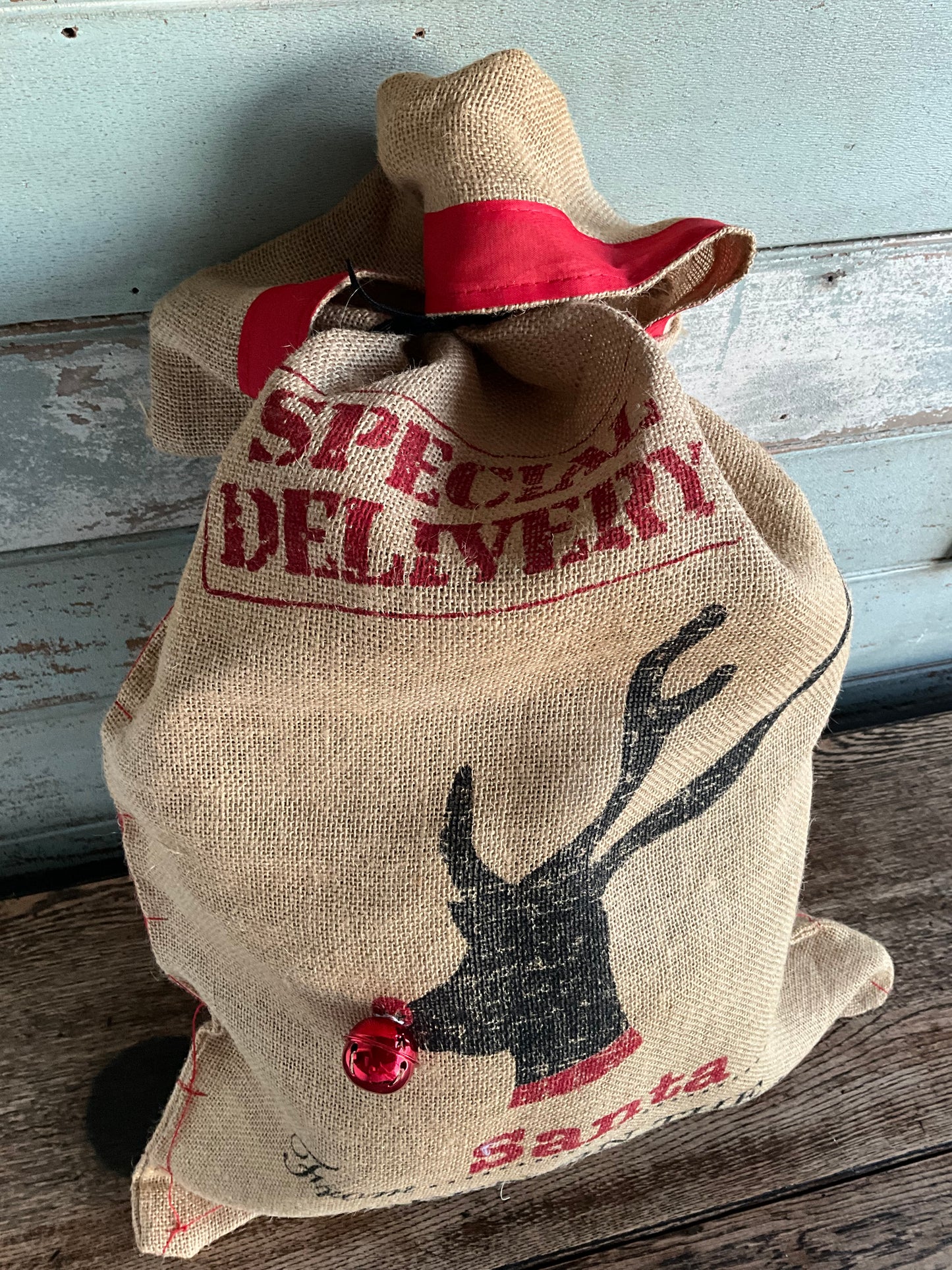 Hessian Santa Sack
