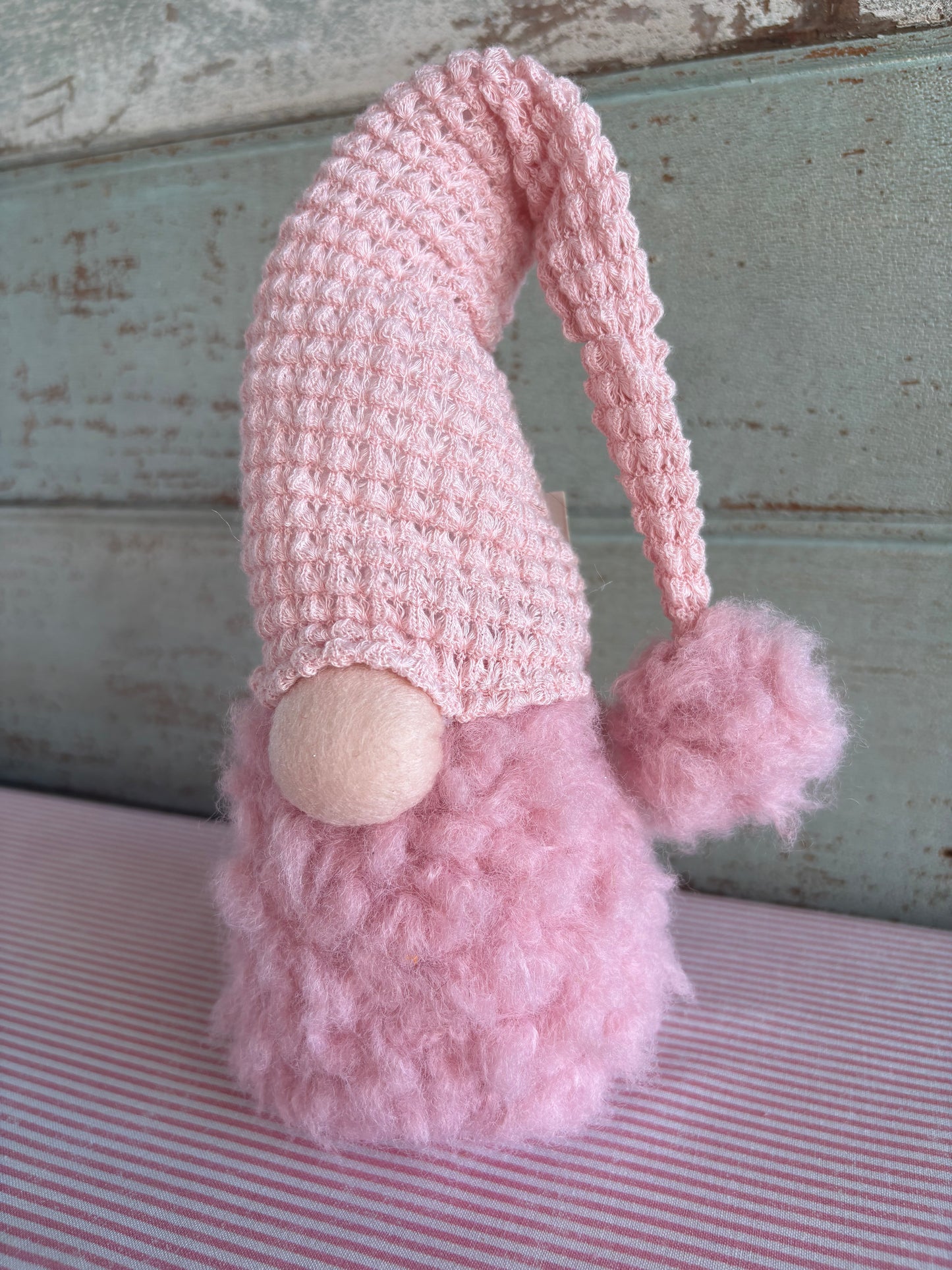 Fluffy Pink Gnome