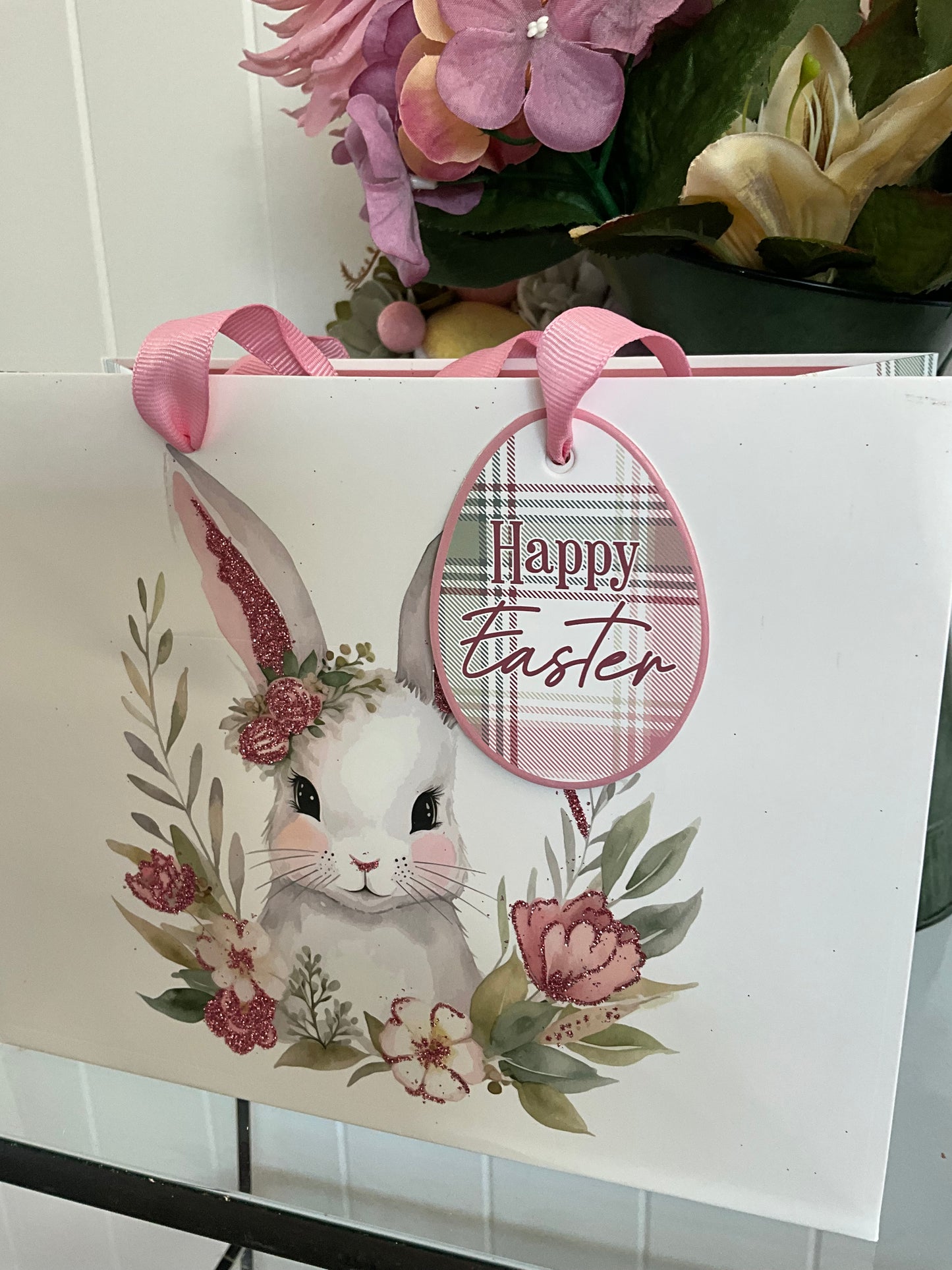 Pink Easter Gift Bag