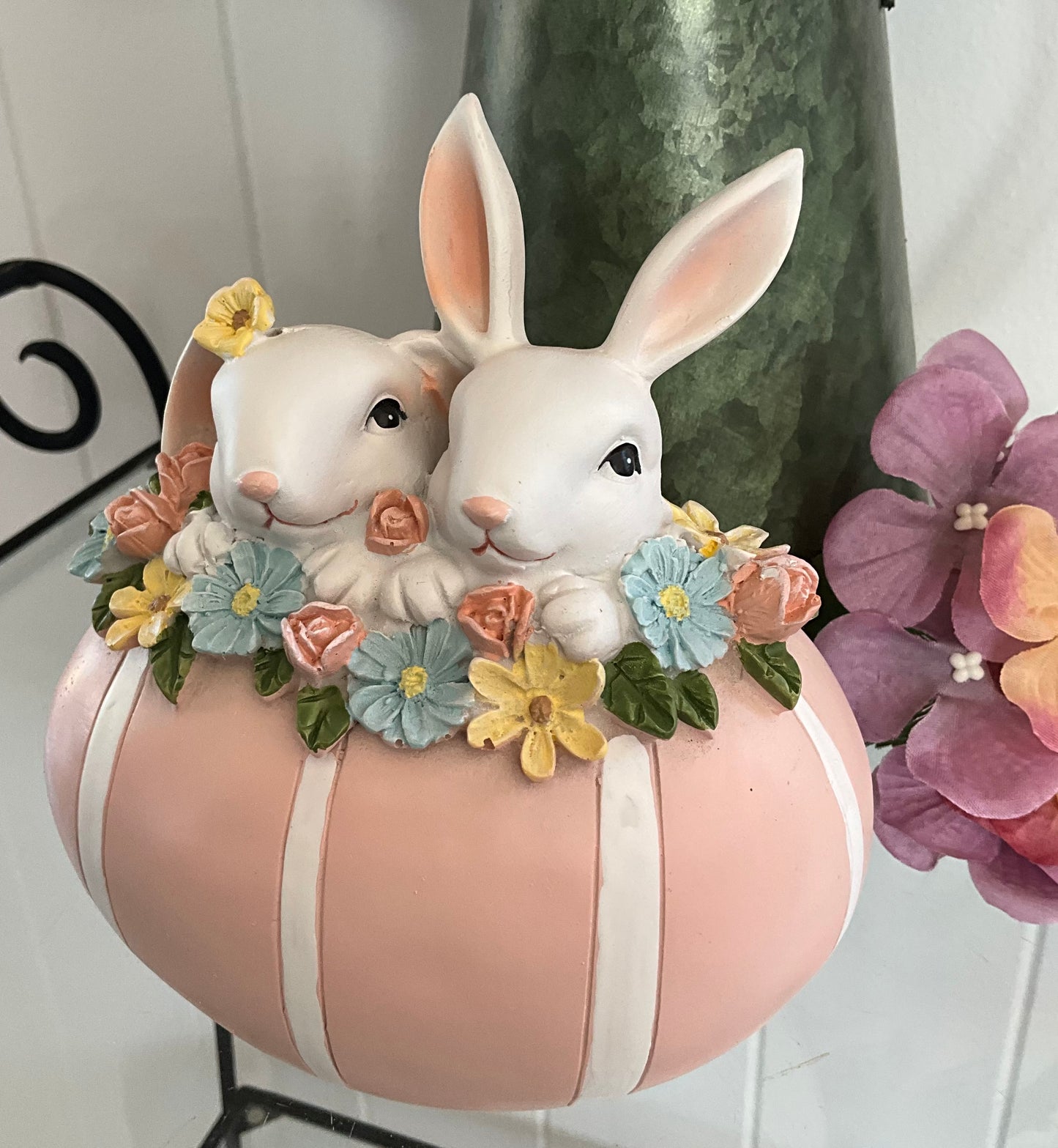Easter Egg with Bunnies