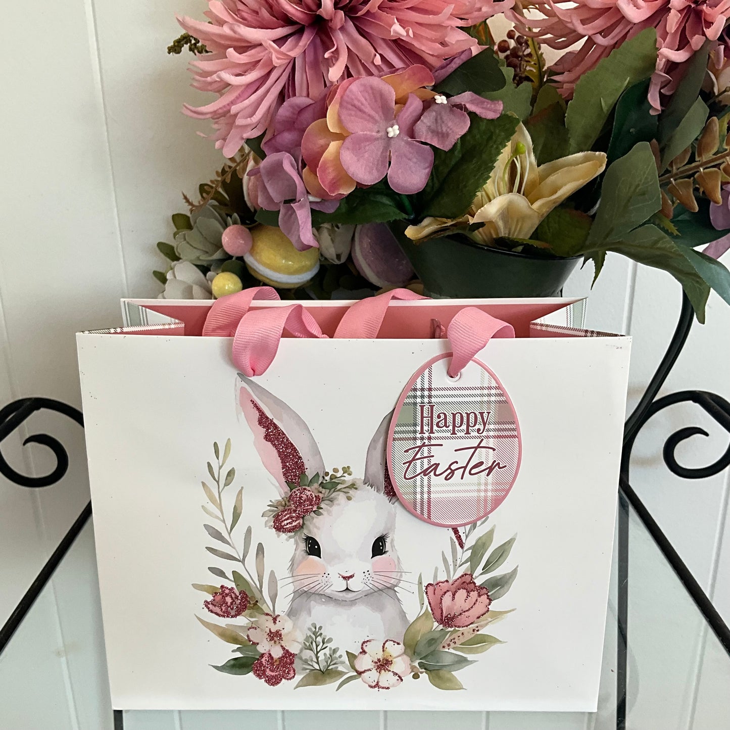 Pink Easter Gift Bag