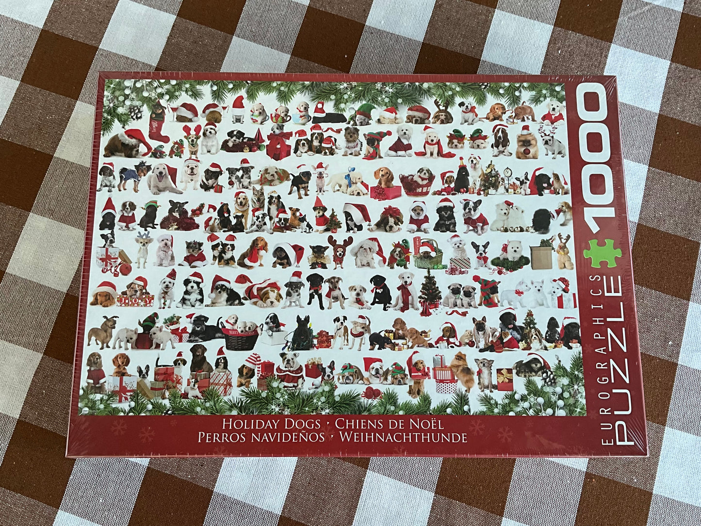 Christmas Dogs Jigsaw