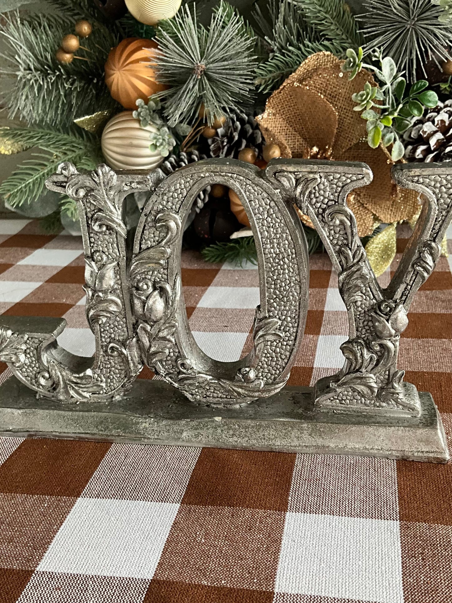 Joy Christmas Sign