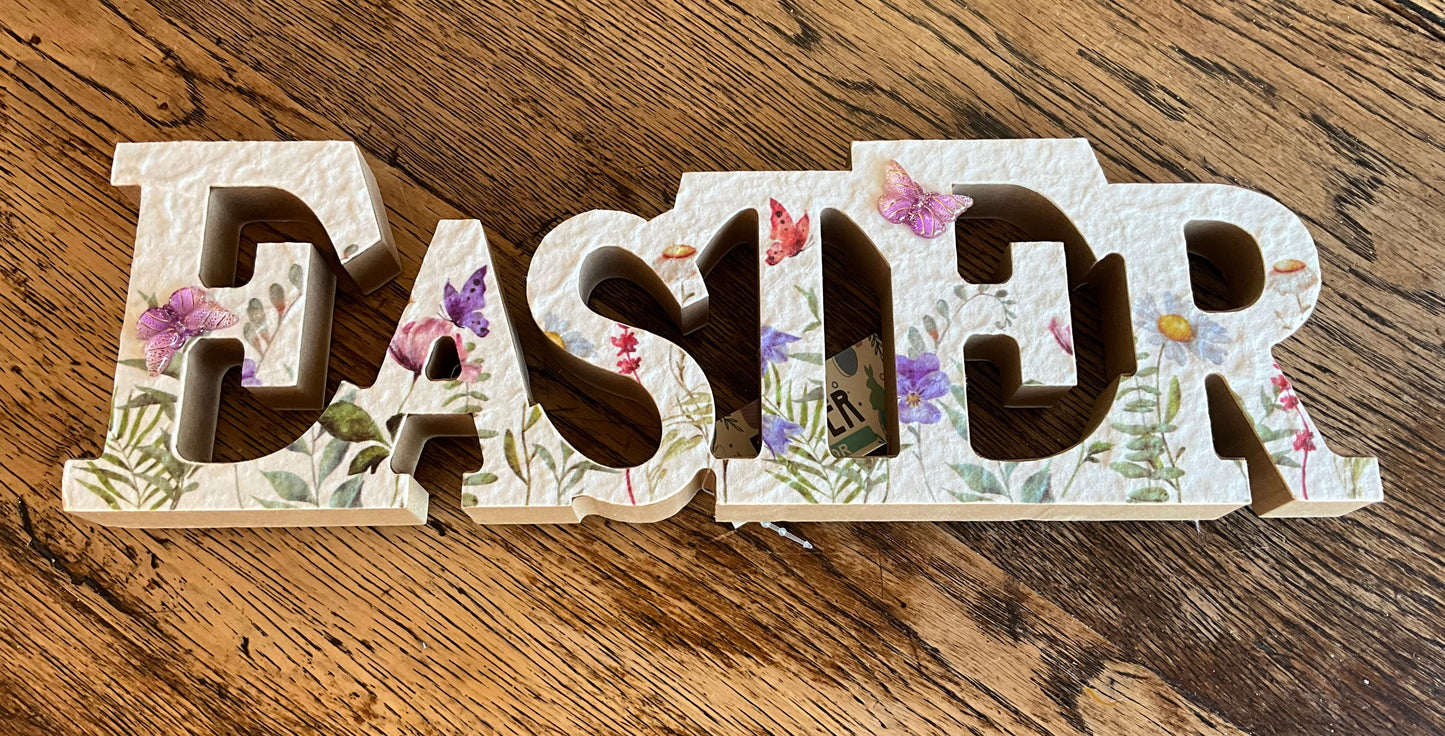 Garden Easter Sign