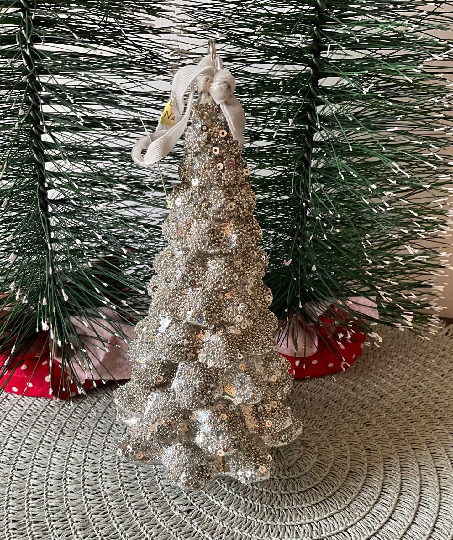 Silver Glass Tree RAZ