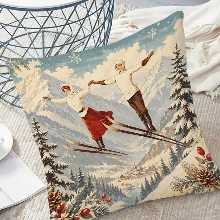 Vintage Ski Cushion