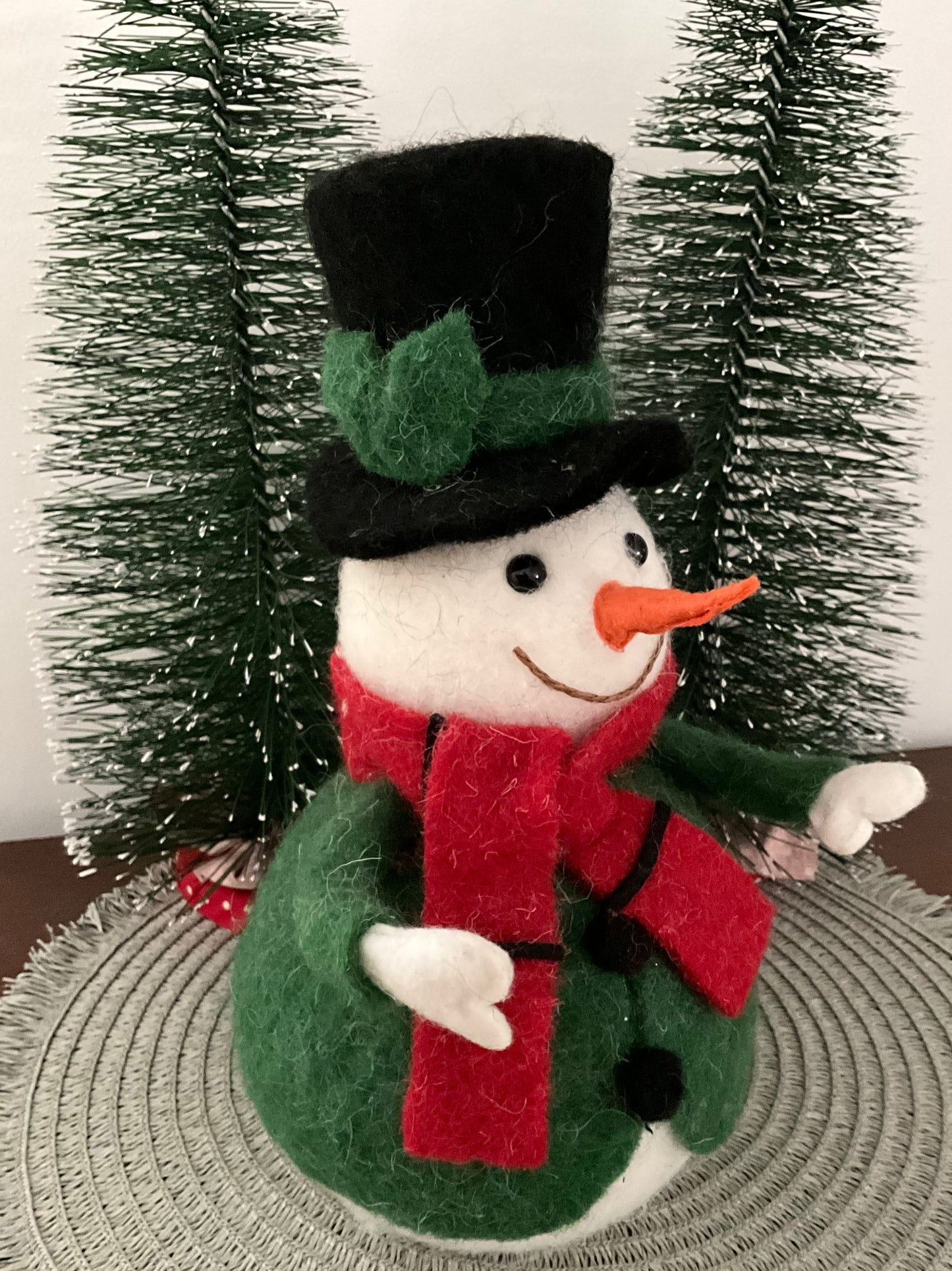 Green Jacket Snowman RAZ