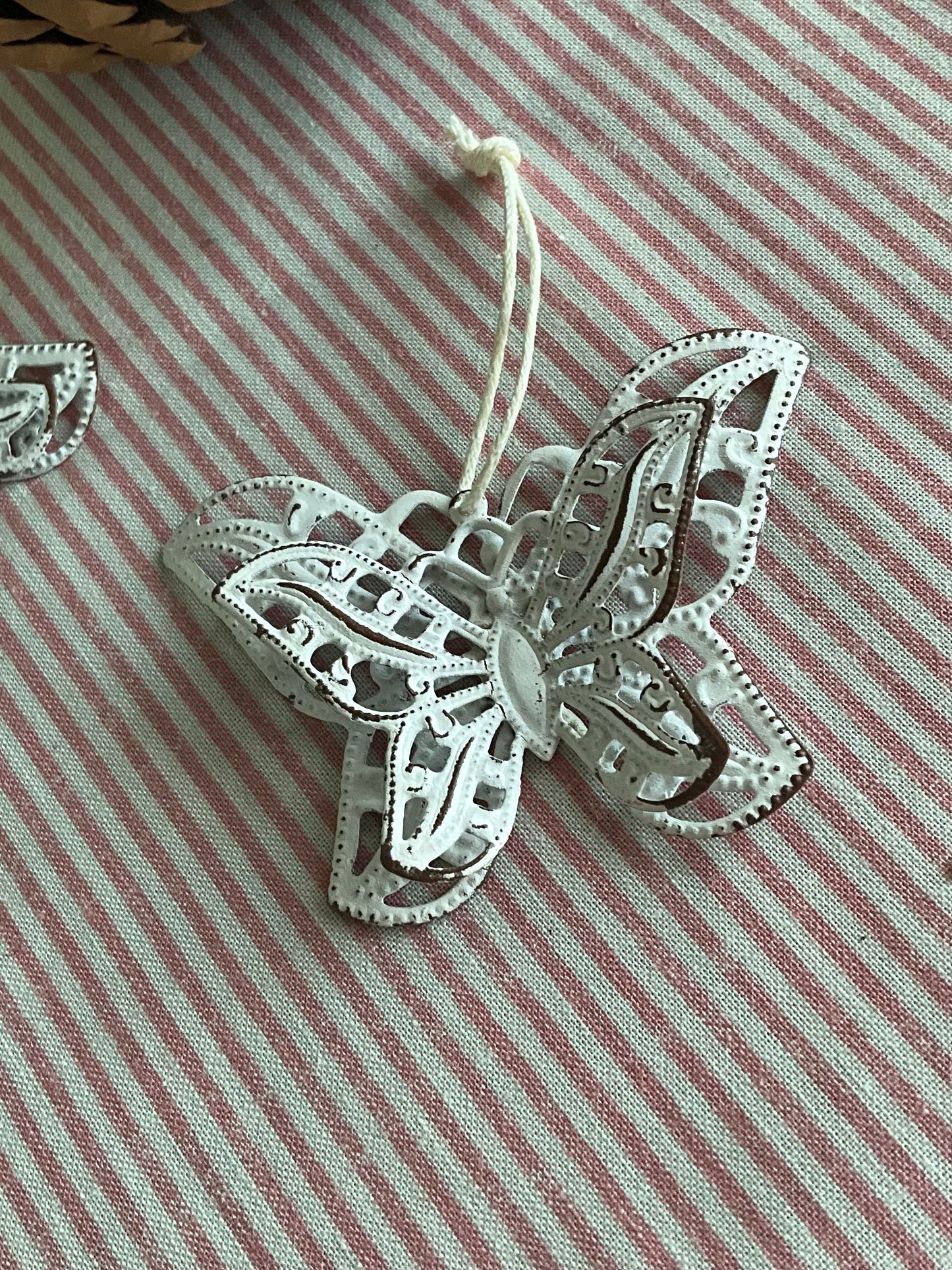 Pair White Butterflies