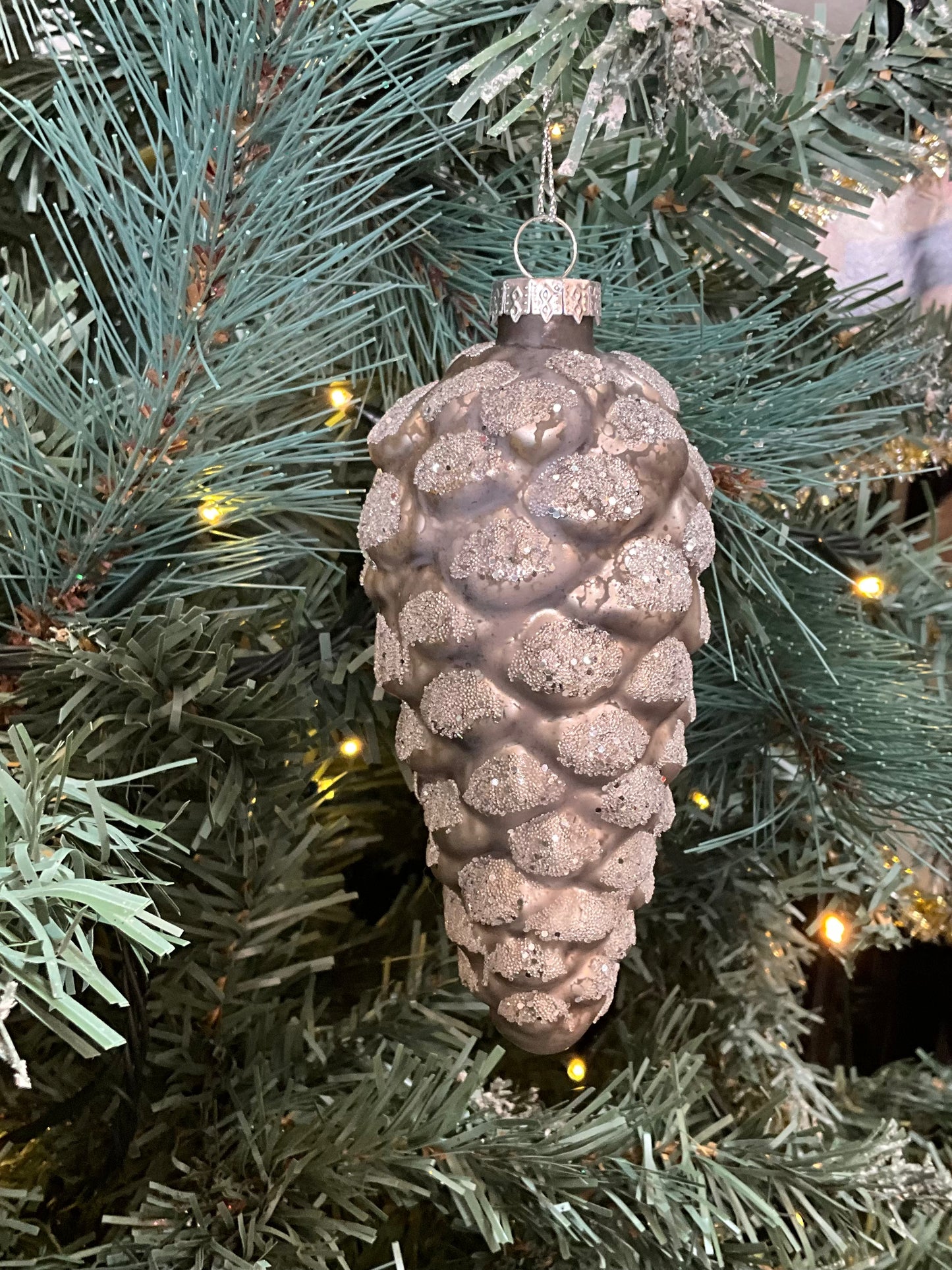 Glass Pinecone