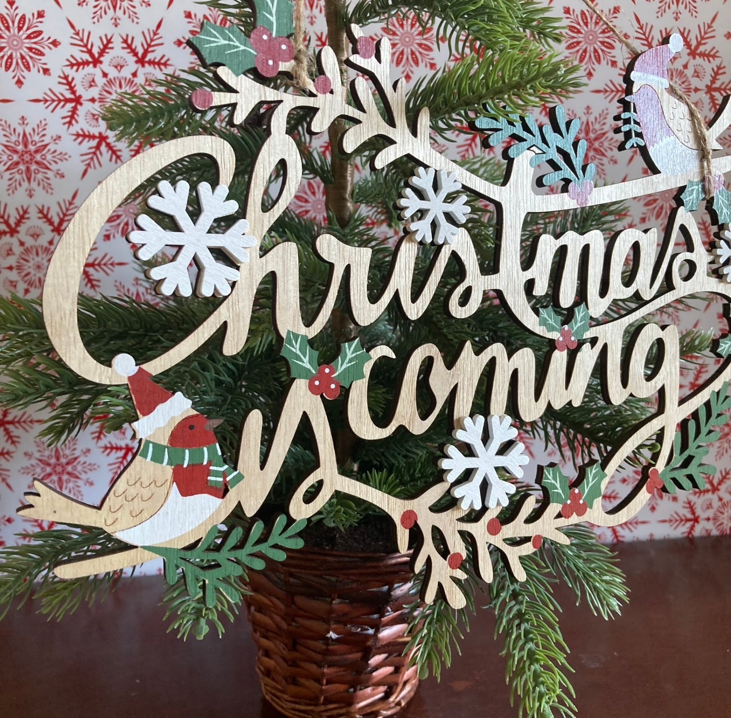 Christmas is Coming Sign