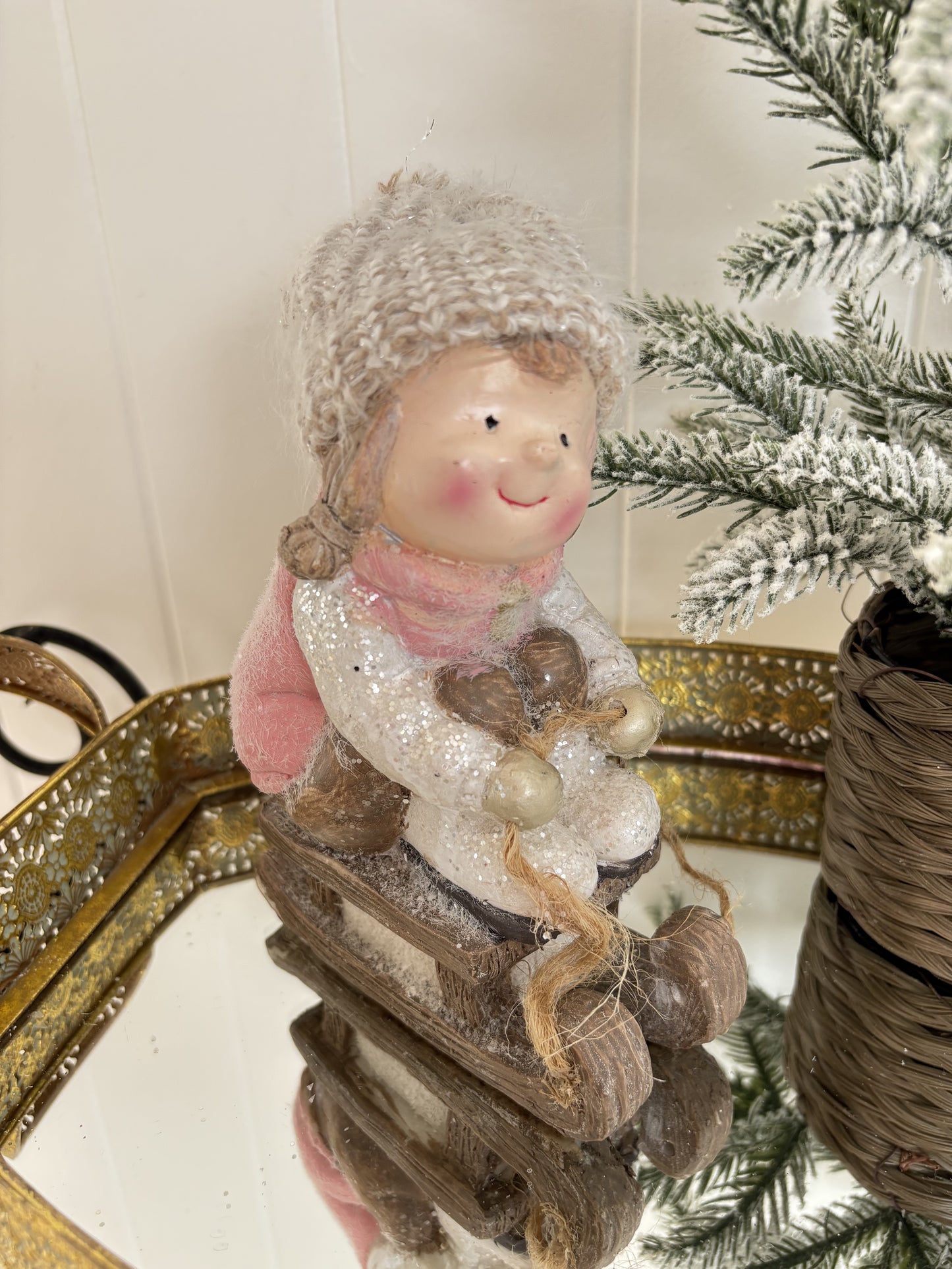 Girl on a Sled