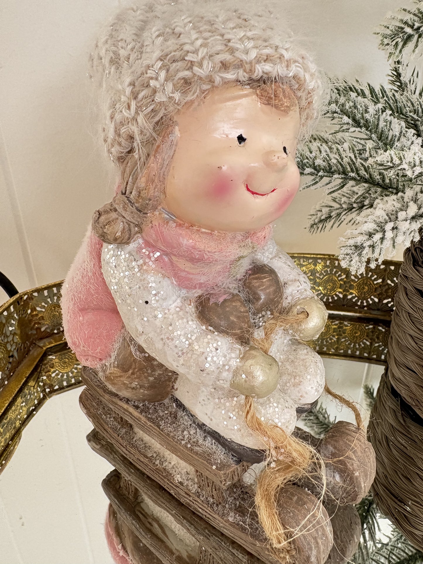 Girl on a Sled