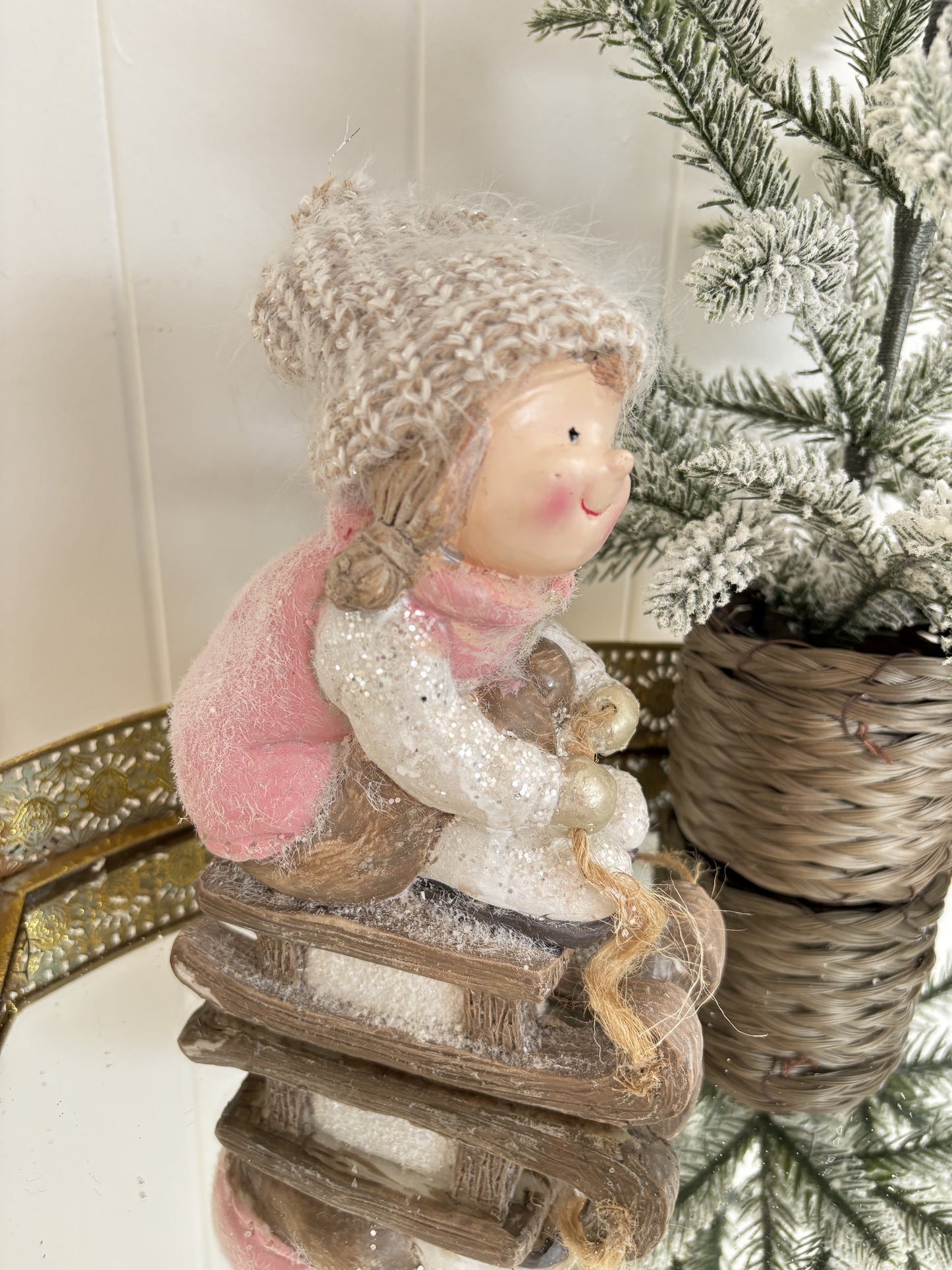Girl on a Sled