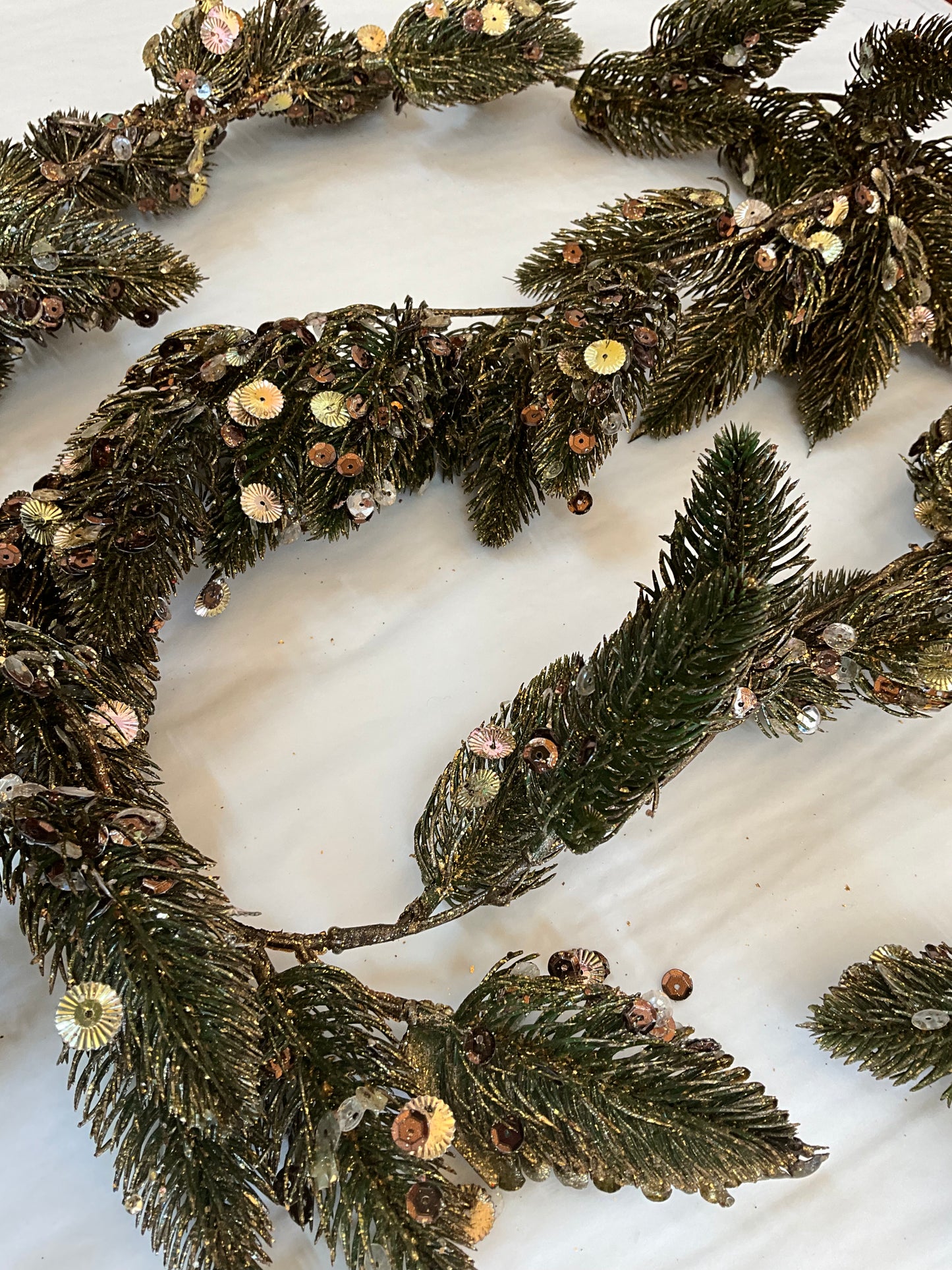 Gold Pine Garland