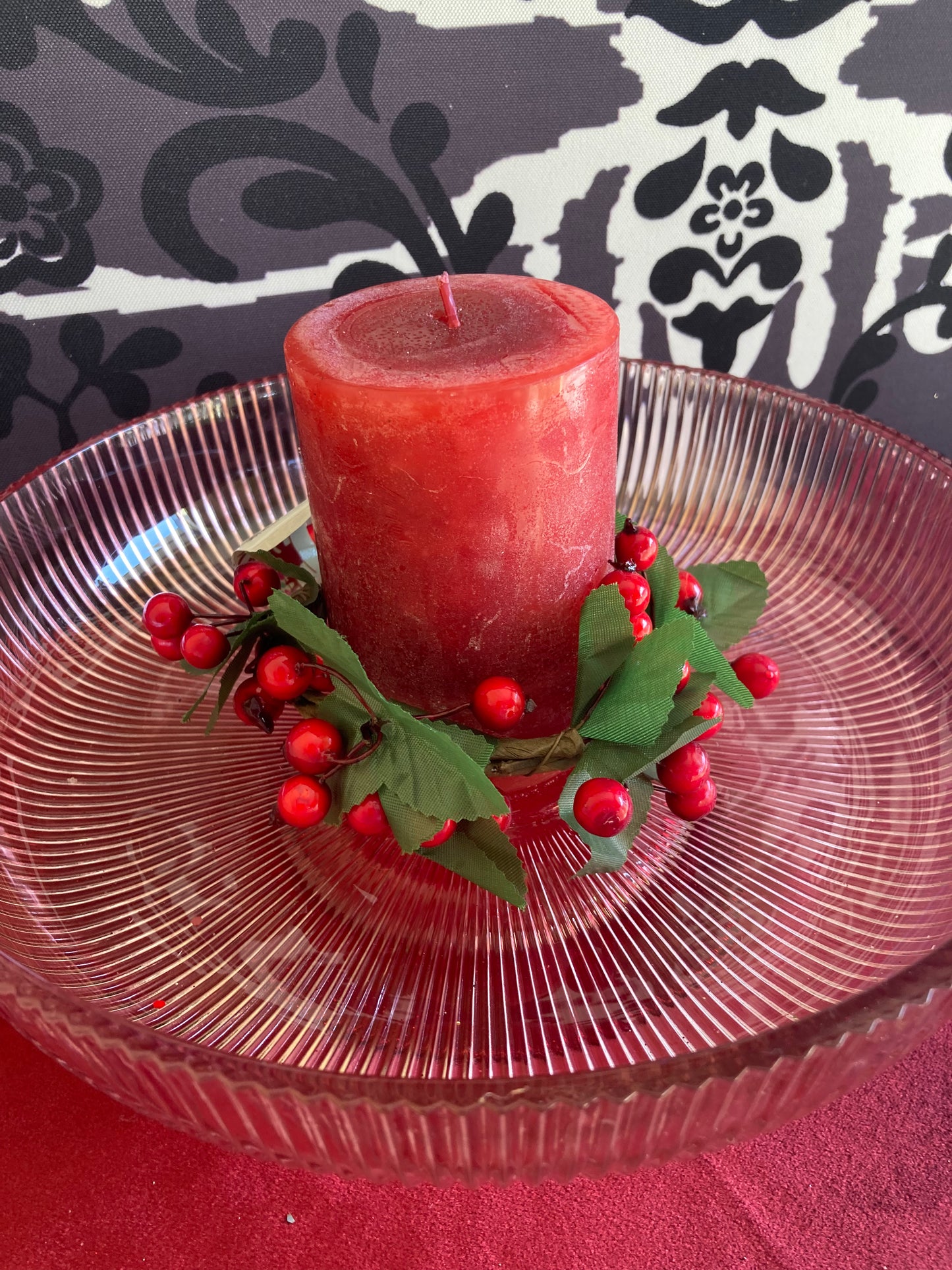 Berry Candle Ring