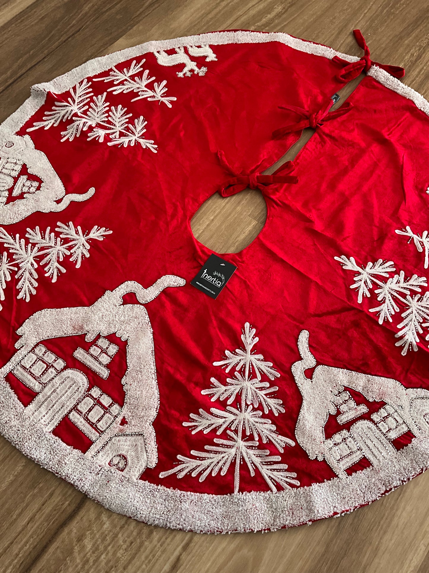 Embroidered Tree Skirt