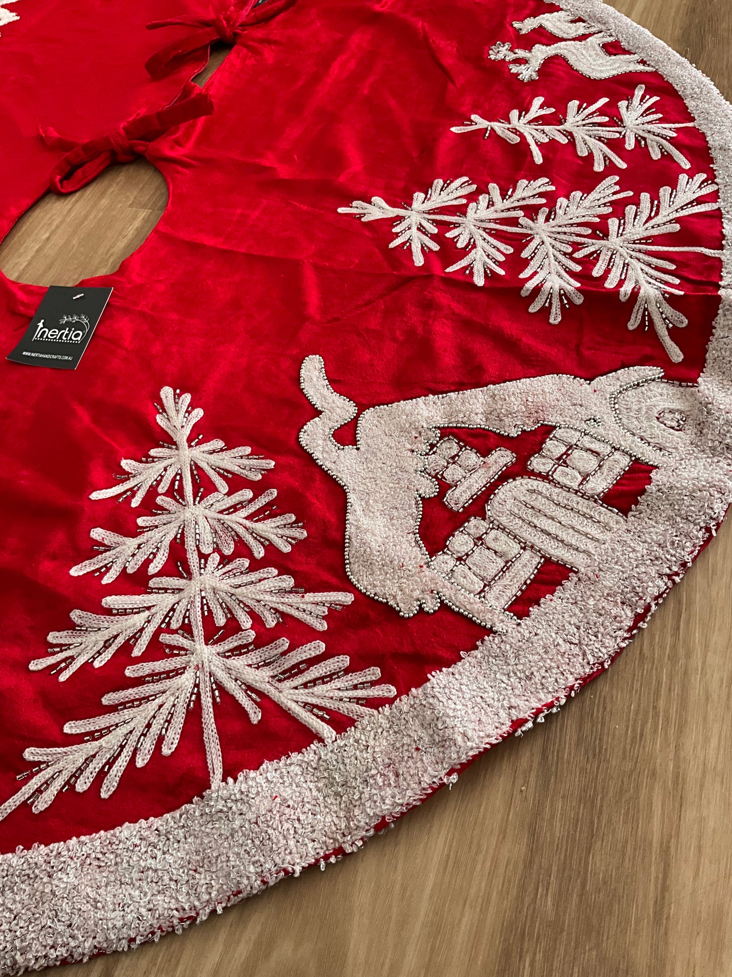 Embroidered Tree Skirt