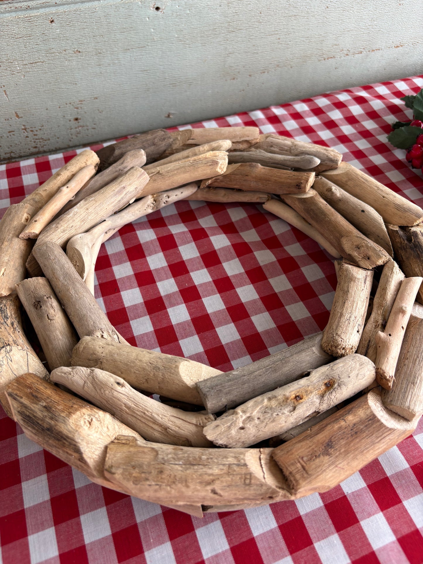Driftwood Candle Ring