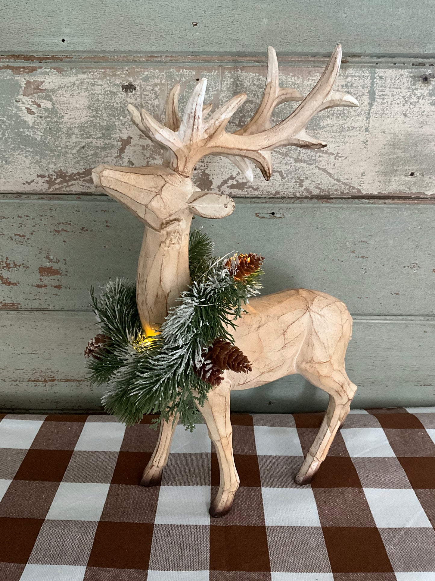 Country Winter Deer LED
