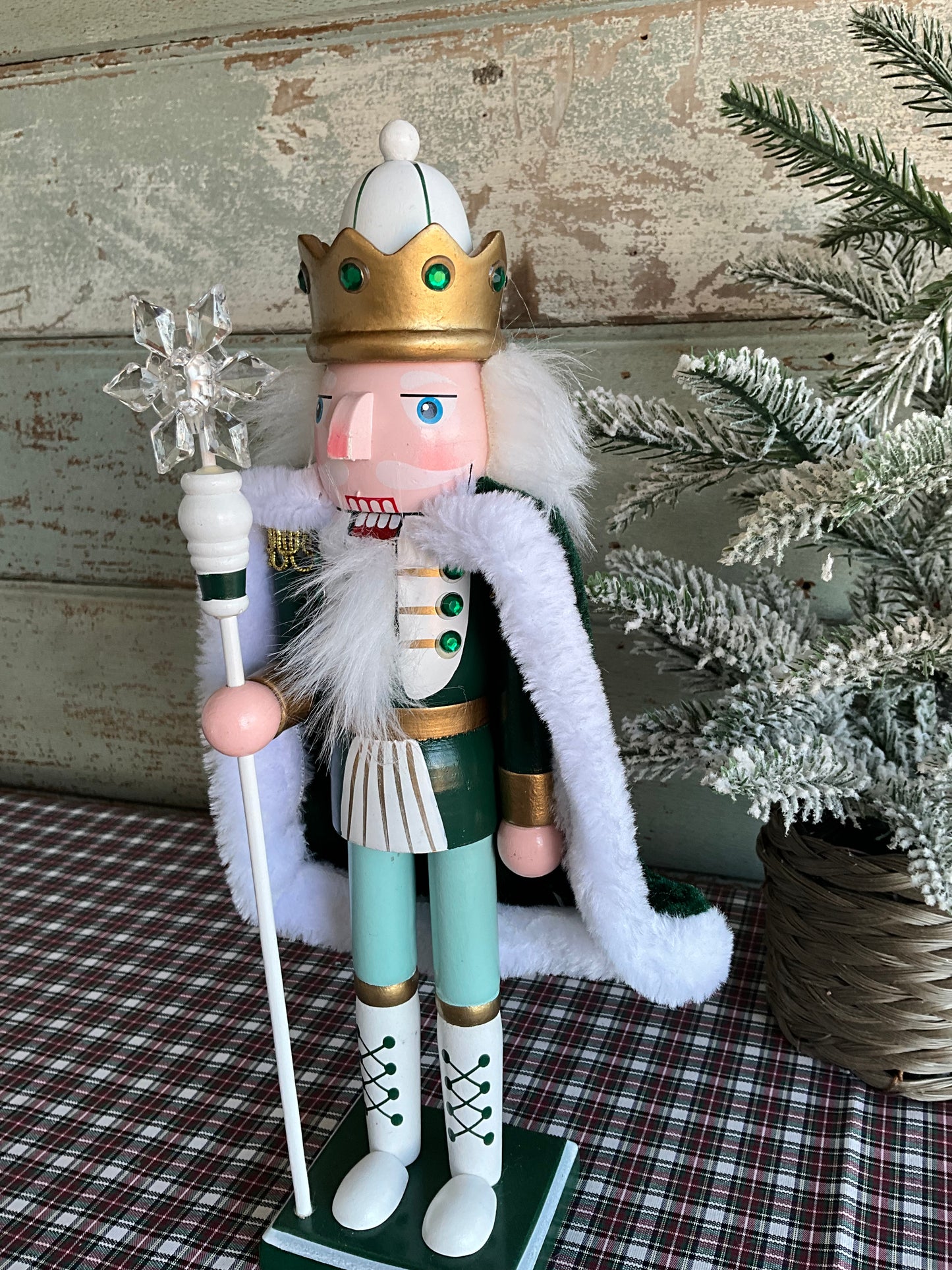 Nutcracker with Snowflake