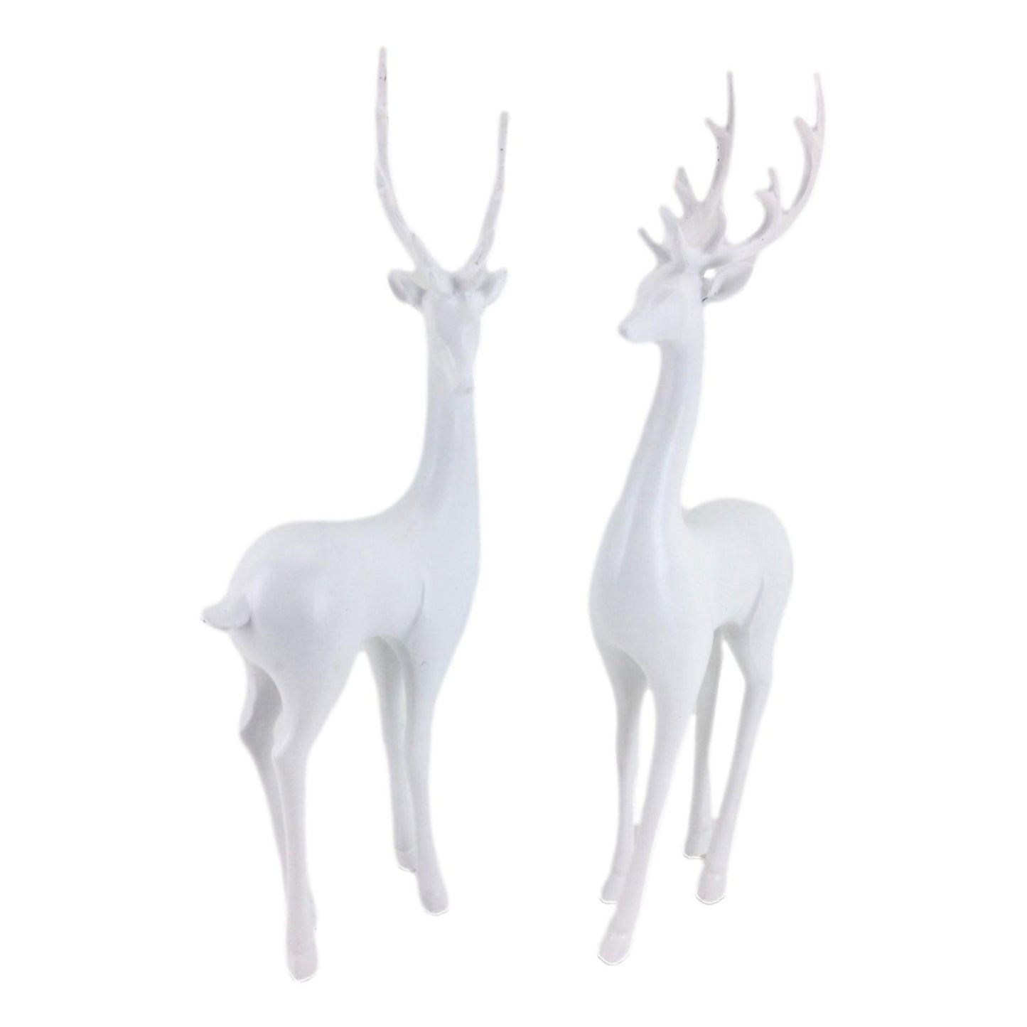 Two White Deer