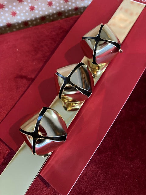 Gold Bell Wreath Hanger