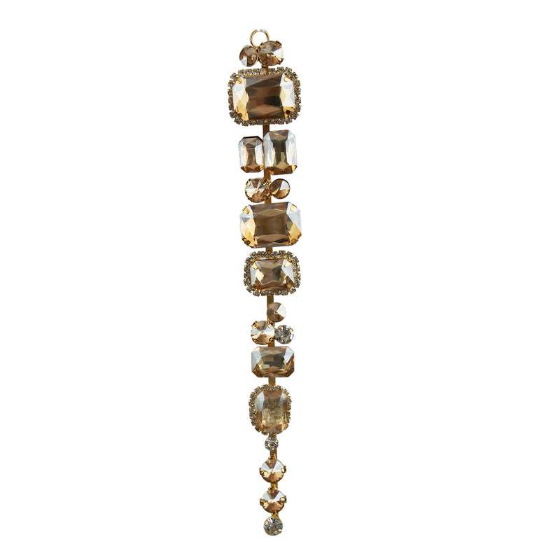 Amber Diamante Decoration