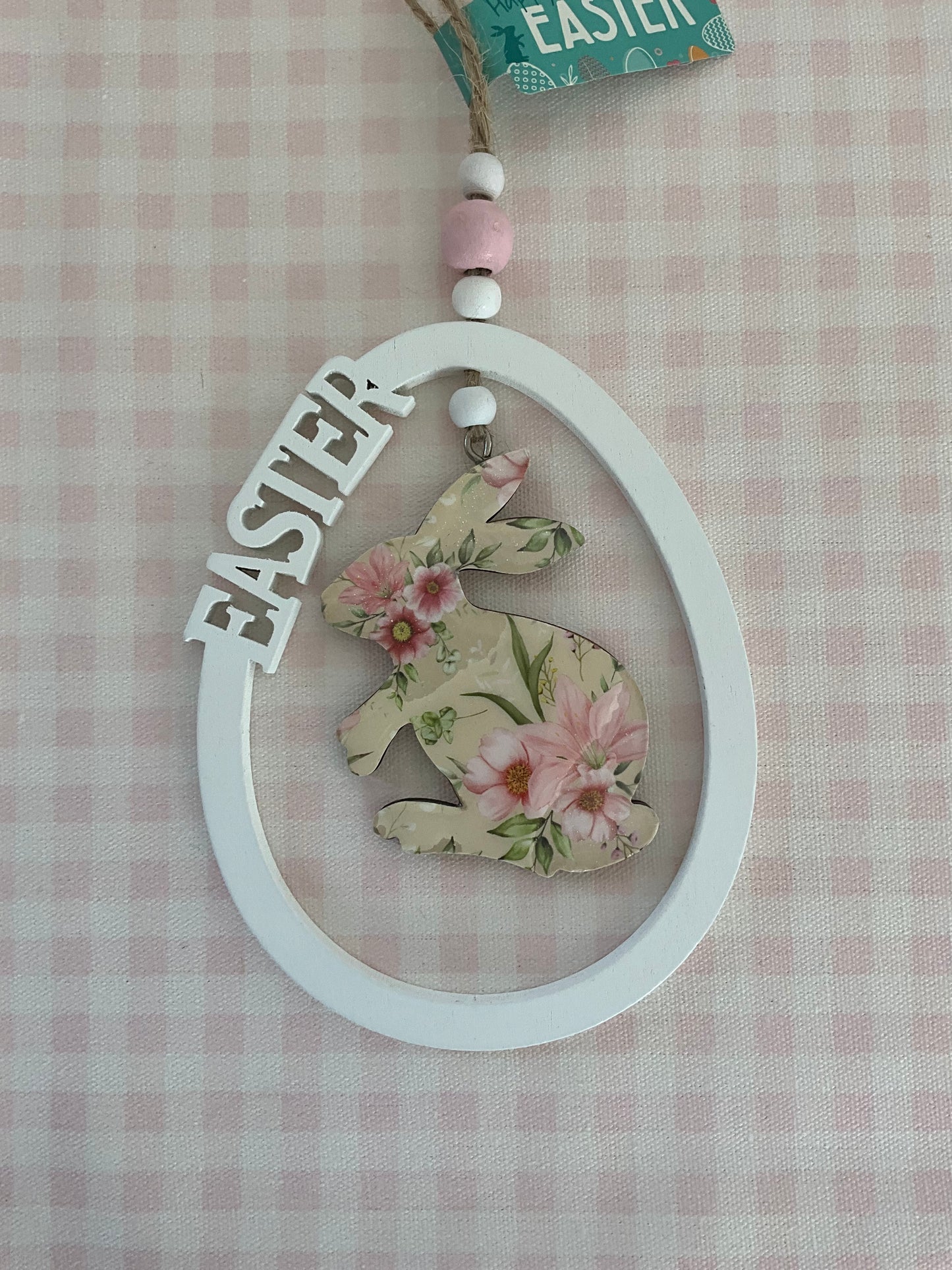 White Bunny Decoration