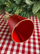 Load image into Gallery viewer, Red Tin Bell