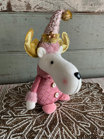 Pink Gold Moose