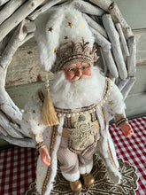 Load image into Gallery viewer, White Gold Santa