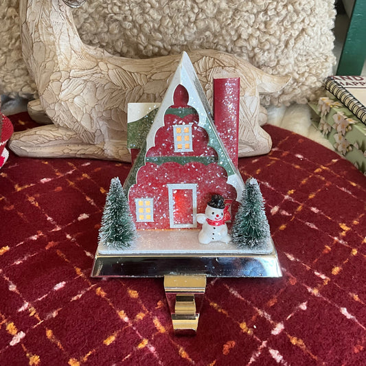 Chalet Stocking Hanger