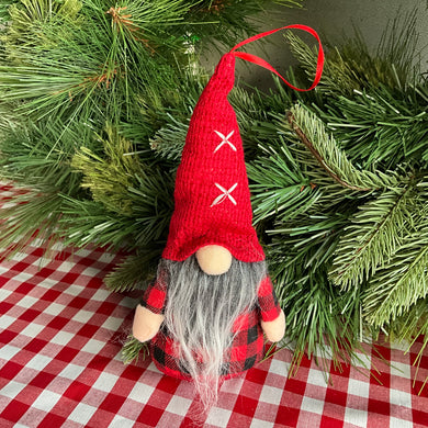 Red Check Gnome
