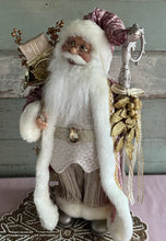 Load image into Gallery viewer, Mauve Musical Santa