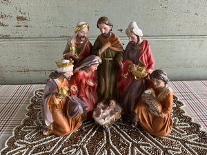 Pastel Nativity