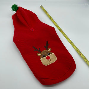 Reindeer Small Dog Knitted Jacket