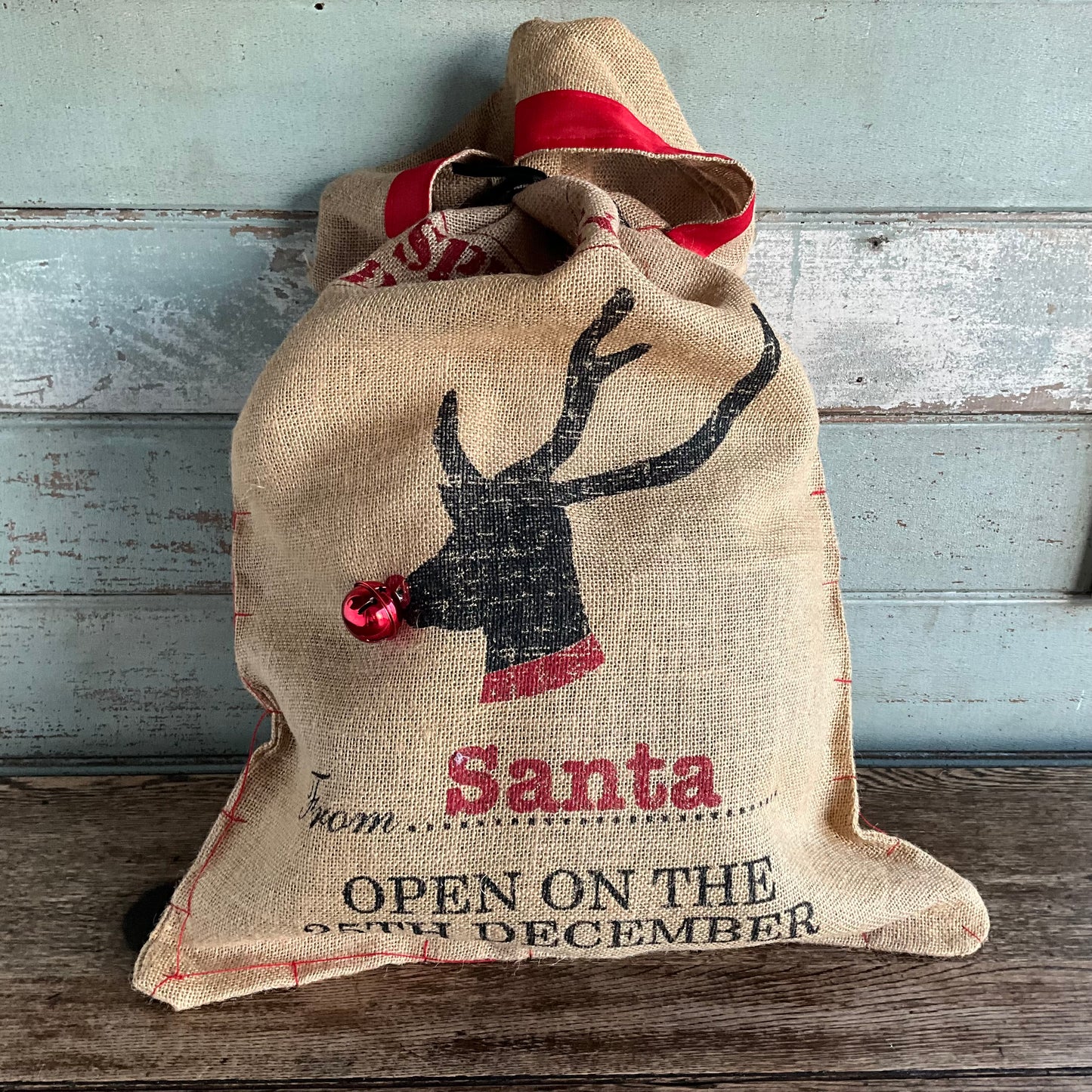 Hessian Santa Sack