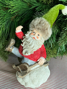 Santa on Snowball