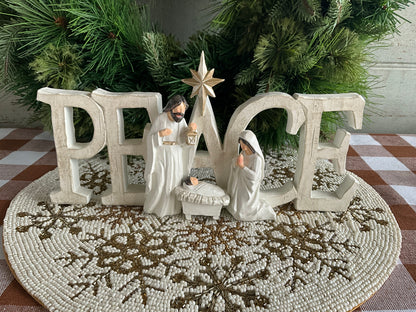Holy Family with Peace