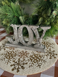 Joy Christmas Sign