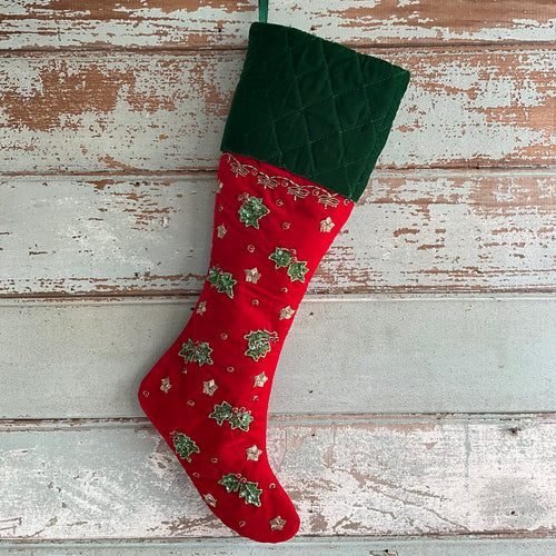 Red Green Stocking
