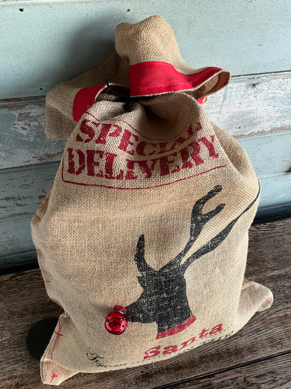 Hessian Santa Sack