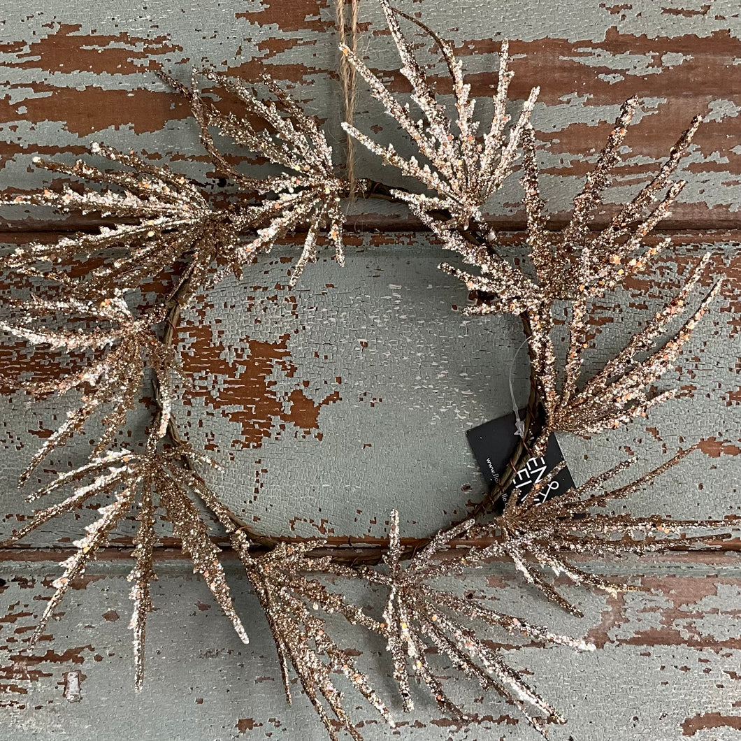 Small Gold Leaf Wreath