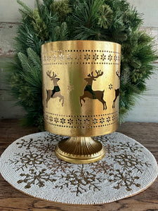 Candle Holder Reindeer