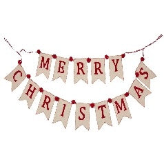 Merry Christmas Bunting