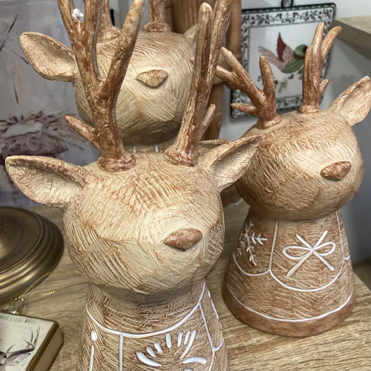 Carved Deer Set RAZ